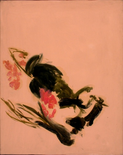 Composizione di fiori<br>olio su tela<br>40x50   25-12-1989<br>
				(100)
