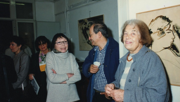 1997 Galleria Aleph con Gioxe De Micheli e Bianca Orsi