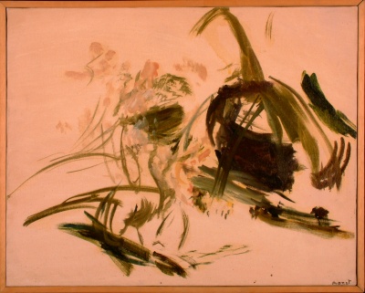 composizione di fiori<br>Olio su Tela<br>40x50   20-12-1989<br>
				(102)